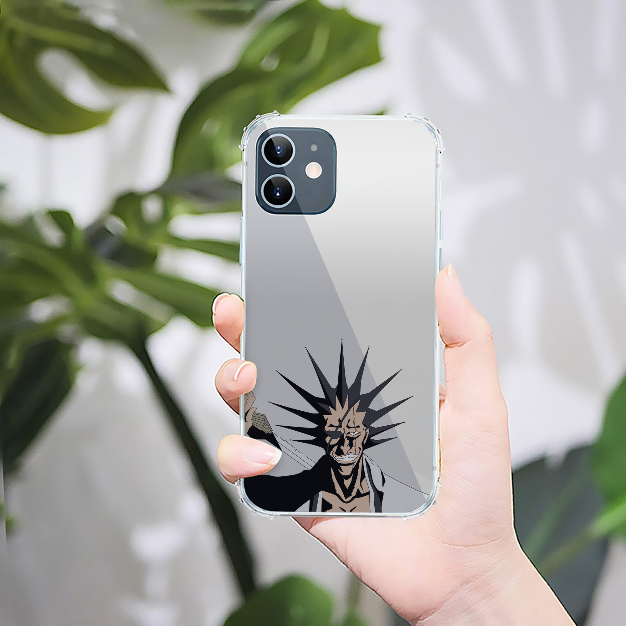 （画像用） ブリーチ BLEACH 【iPhone 12シリーズ対応】透明スマホケース（クリアソフトケース）